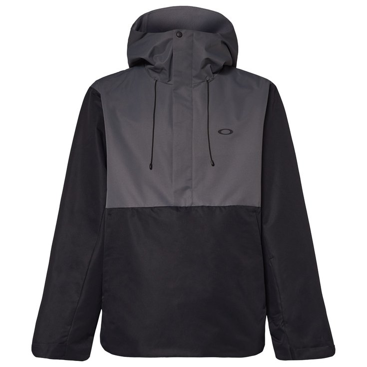 Oakley Blouson Ski Elk Grove Anorak Grey Black Présentation