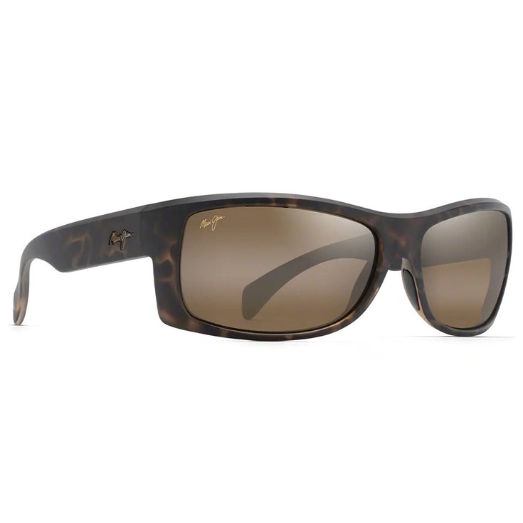 Maui Jim Lunettes de soleil Equator Tortue Caramel Bronze HCL Mineral SuperThin Présentation