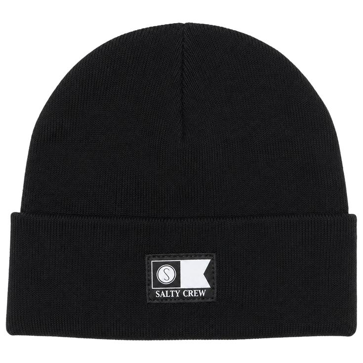 Salty Crew Bonnet Flagship Beanie Black Présentation