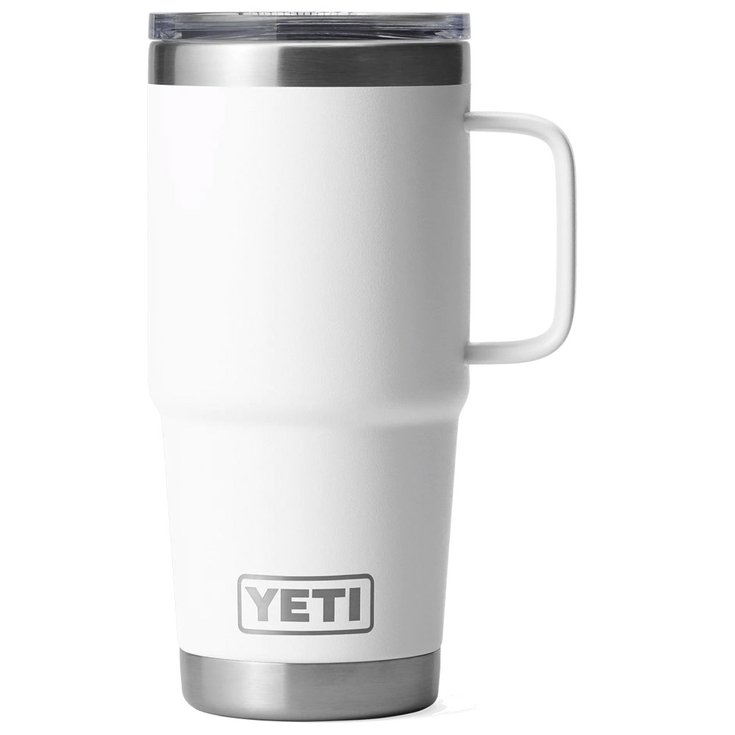 Yeti Tasse Rambler 20 Oz (591 ml) Travel Mug White Présentation