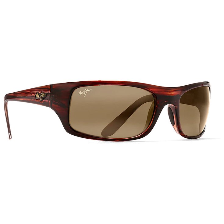 Maui Jim Lunettes de soleil Peahi Ecaille Bronze Hcl Minéral SuperThin Présentation