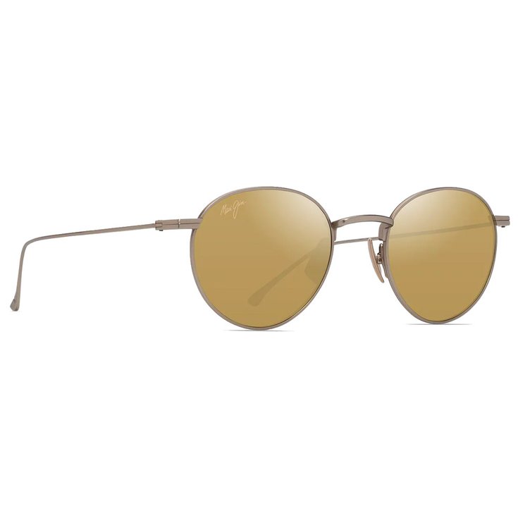Maui Jim Lunettes de soleil Kaapeha Matte Bronze Hawaii Glow MauiBrilliant Présentation