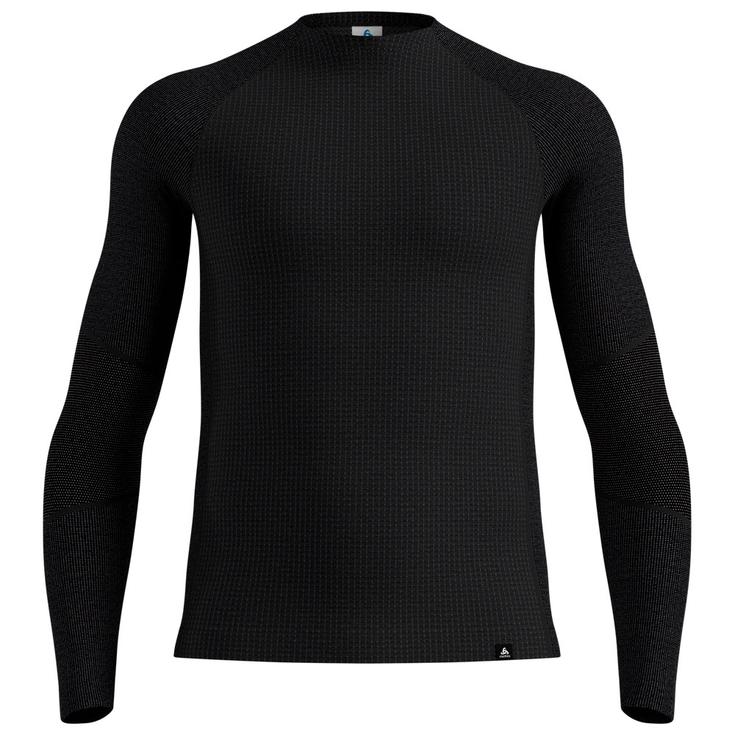 Odlo Sous-vêtement technique Seamless Performance Wool M's Black Présentation