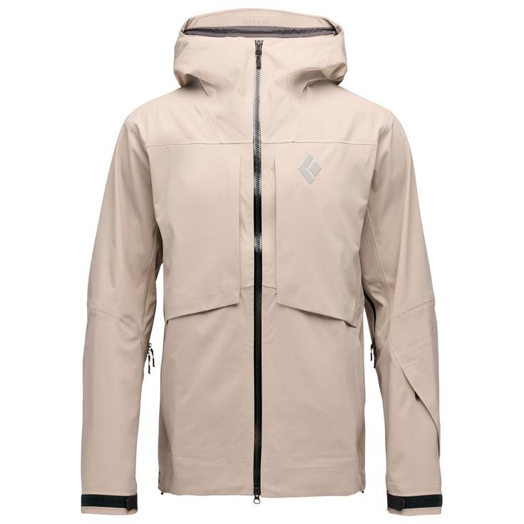 Black Diamond Blouson Ski M Factor Shell Moonstone Présentation