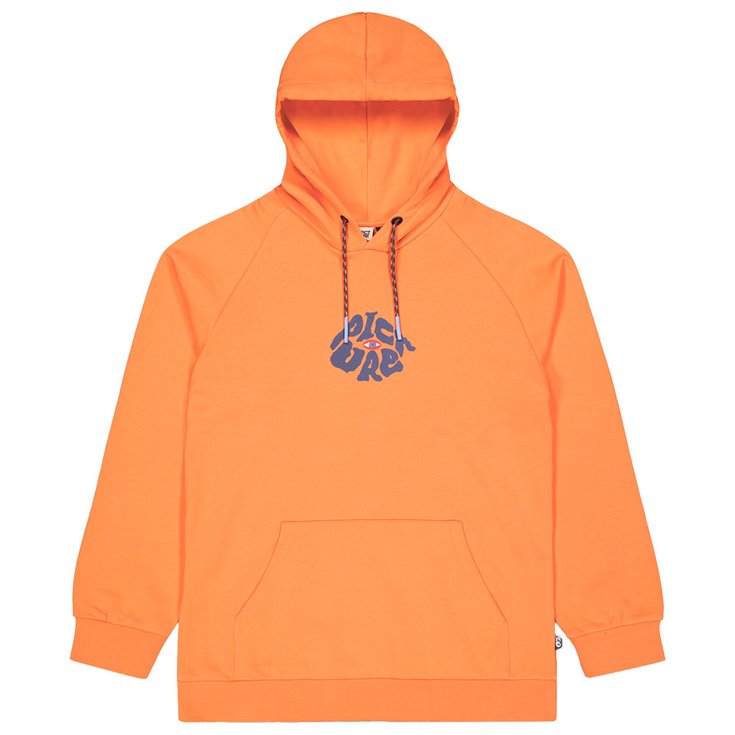 Picture Sweat Thru Eye Hoodie Dusty Orange Présentation