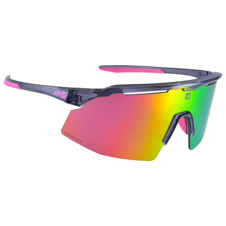 AZR Lunettes de soleil Iseran Crystale Violette Vernie Multicouche Rose Présentation