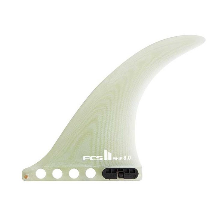 Fcs Ailerons Longboard II Whip Performance Glass 8" Clear Profil