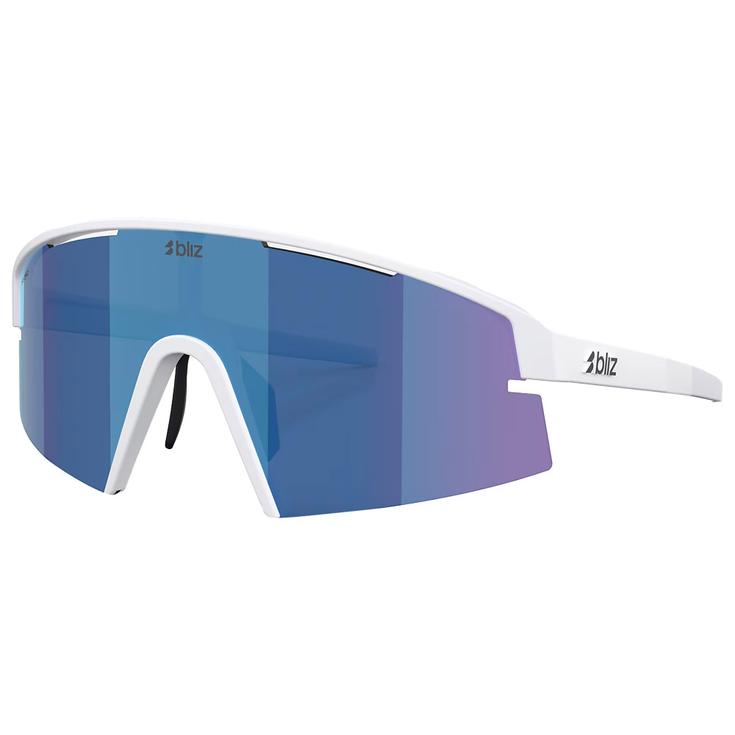 Bliz Lunettes de soleil P006 Matte White Smoke Blue Multi Présentation
