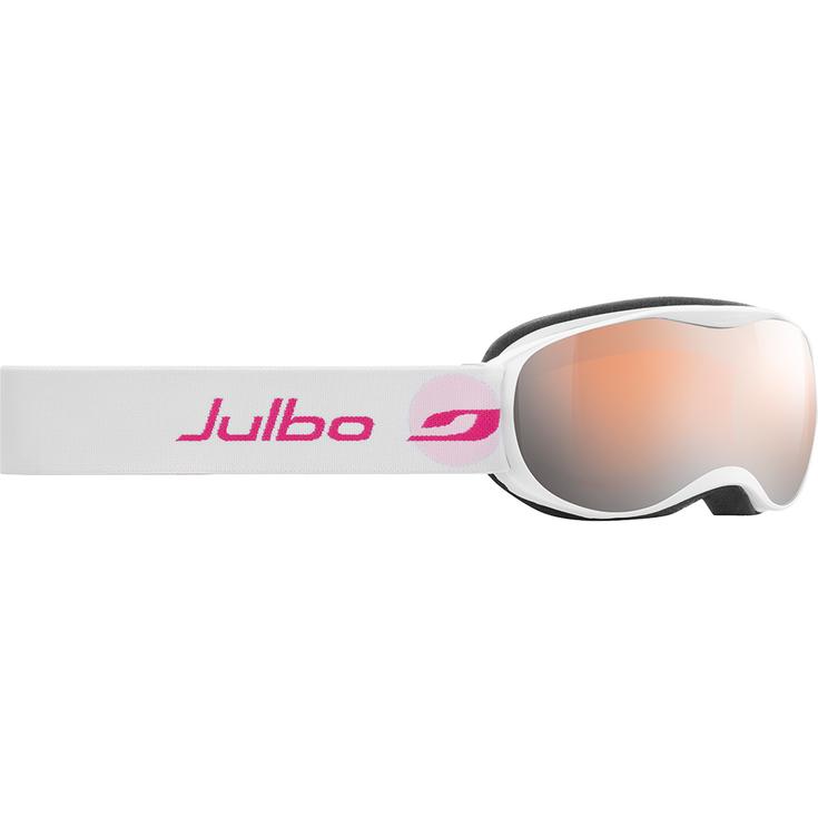 Julbo Masque de Ski Atmo Blanc Rose Spectron 3 Argent Présentation