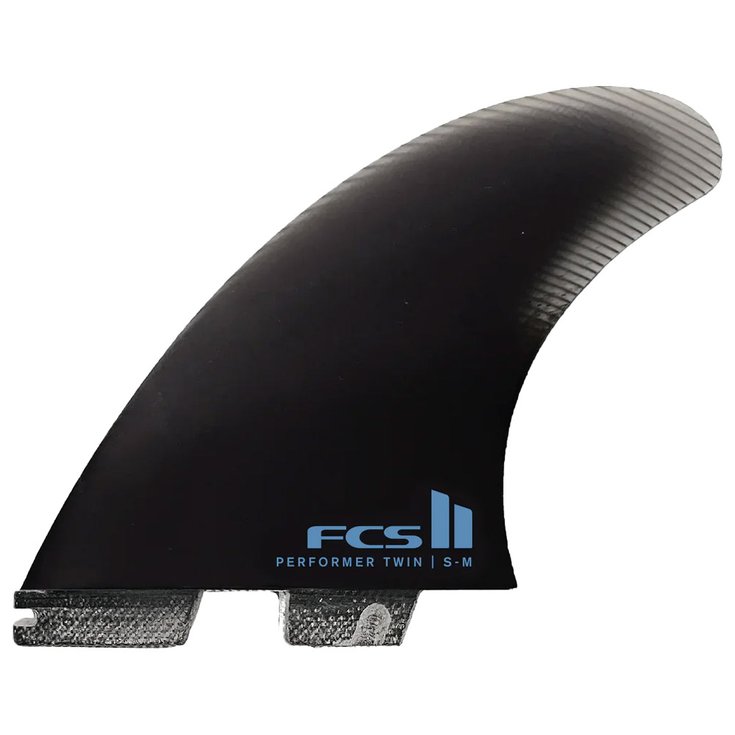 Fcs Ailerons Surf II Performer Twin +1 Black Présentation