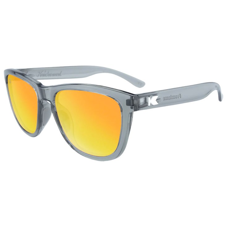 Knockaround Lunettes de soleil Premiums Sport Clear Grey Présentation