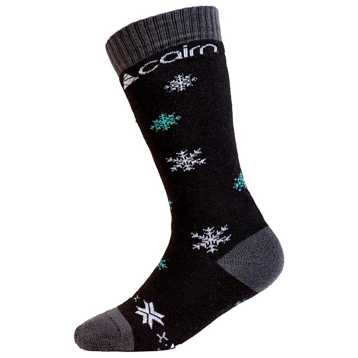 Cairn Chaussettes Spirit Junior Black Snow Présentation