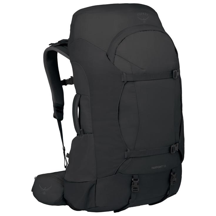 Osprey Sac de voyage Farpoint Trek 55 Black Présentation