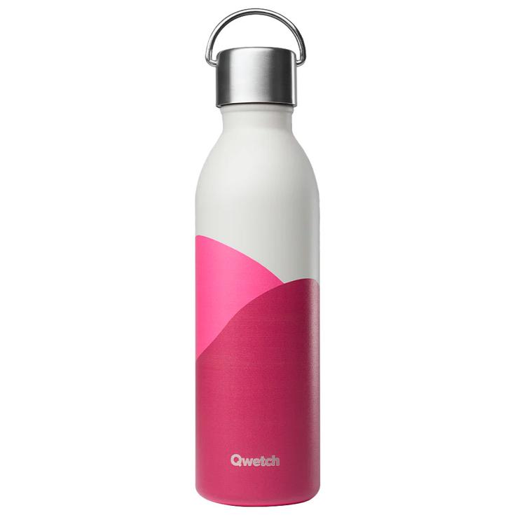Qwetch Gourde Active 600ml Horizon Gris Présentation