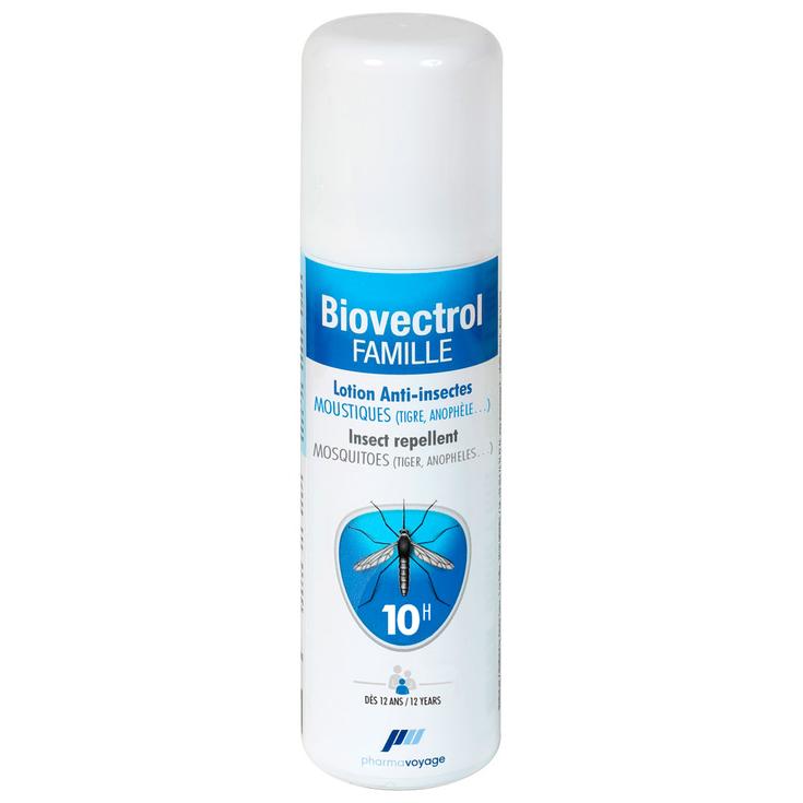 Pharmavoyage Répulsif Insectes Biovectrol Famille 80 ml Présentation