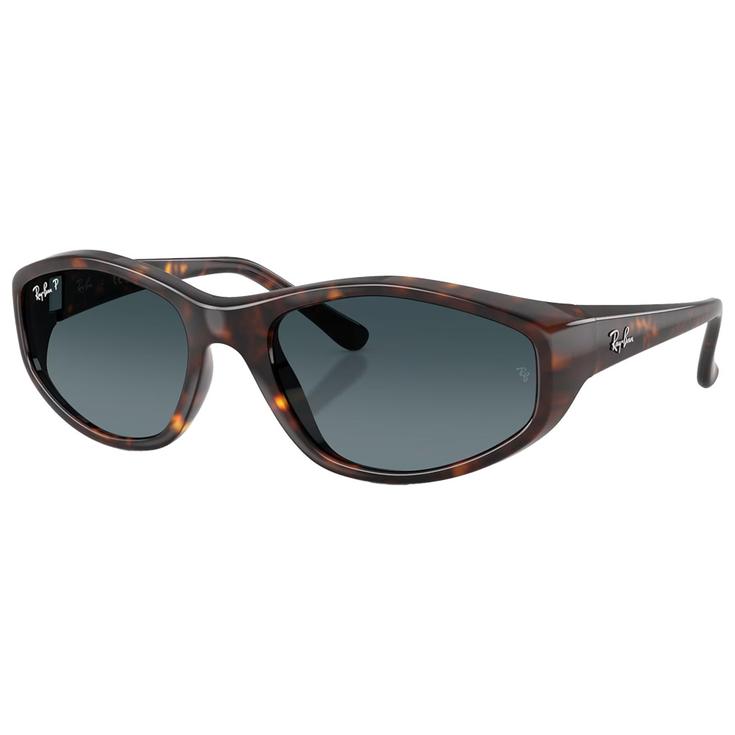 Ray Ban Lunettes de soleil RB2228 Polished Havana Gradient Light Blue Polarized Présentation