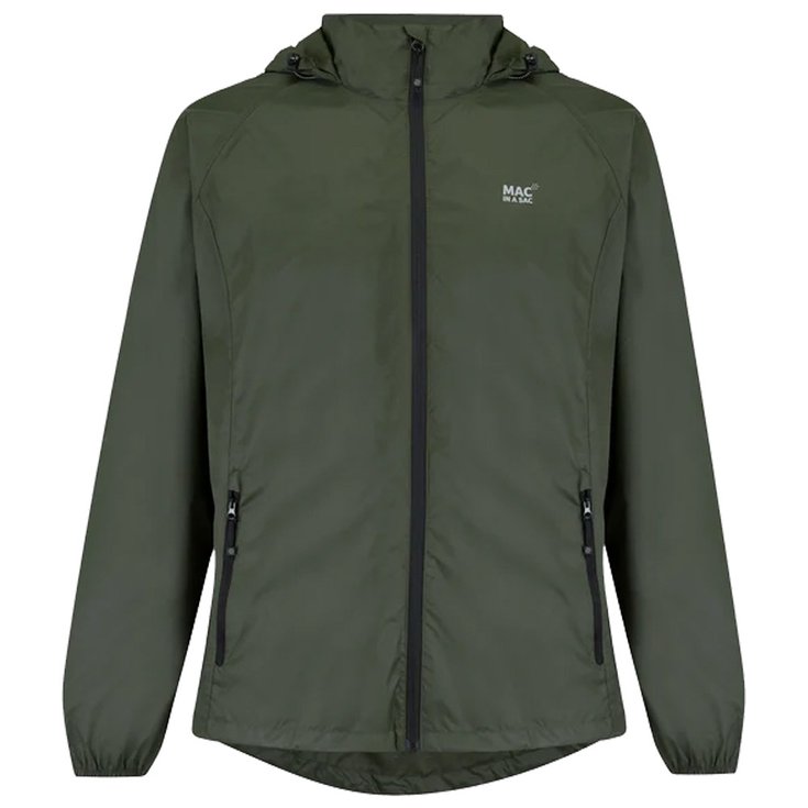 MAC IN A SAC Veste pluie Mias Origin Khaki Présentation