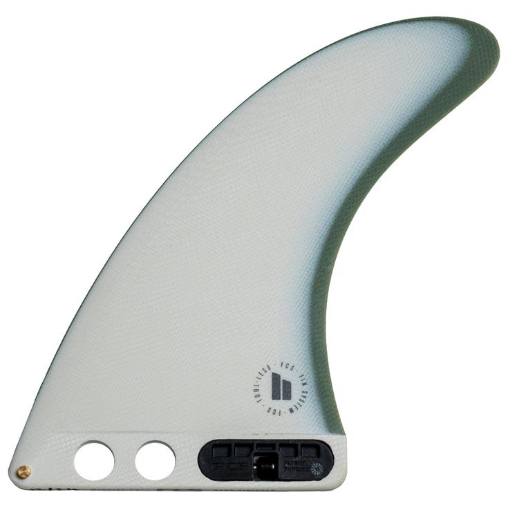 Fcs Ailerons Surf II Mid Single Pg Natural Alpine Présentation