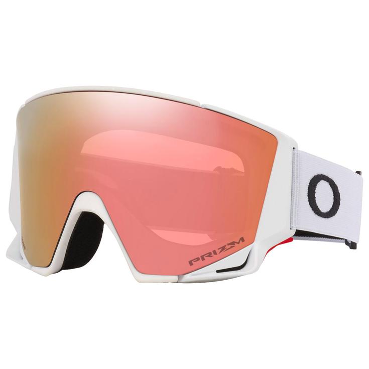 Oakley Masque de Ski Flow Scape M Matte White Prizm Sage Gold Iridium + Prizm Iced Iridium Présentation