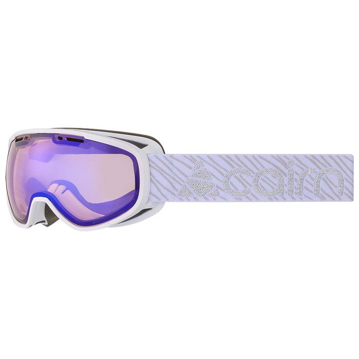 Cairn Masque de Ski Genius Otg Evolight Nxt Mat White Lizard Purple Présentation