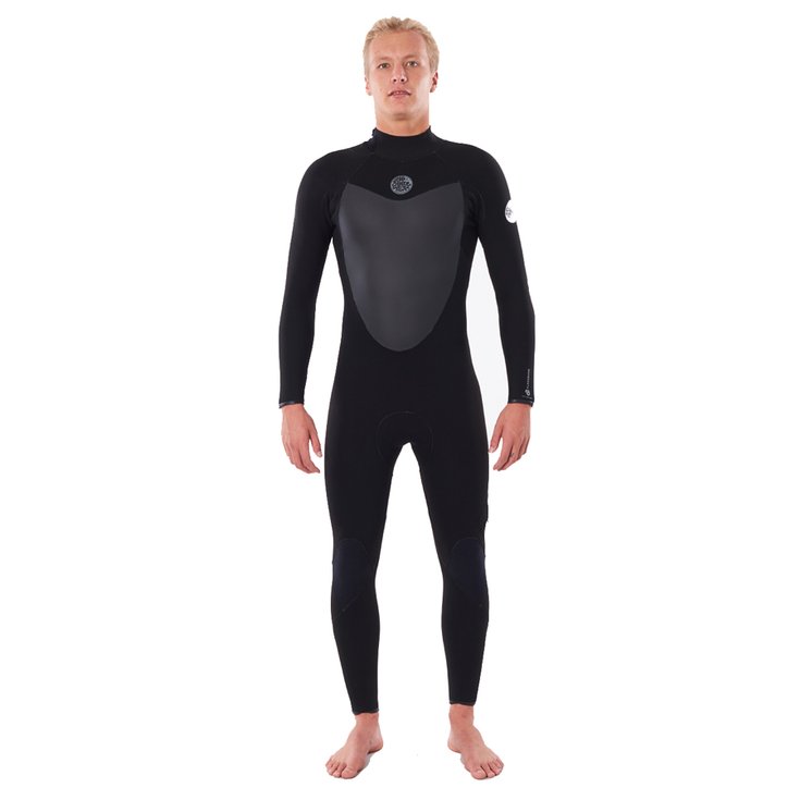 Combinaison De Surf Rip Curl – Paradise Calling – Noire – Manches Longues – Taille M