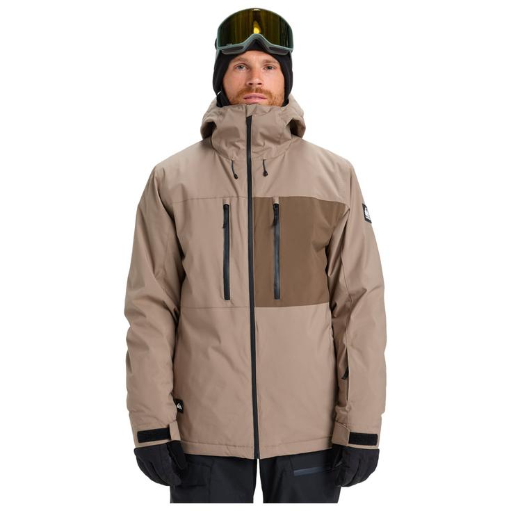 Quiksilver Blouson Ski Sycamore Solid 20K Jacket Fallen Rock Présentation