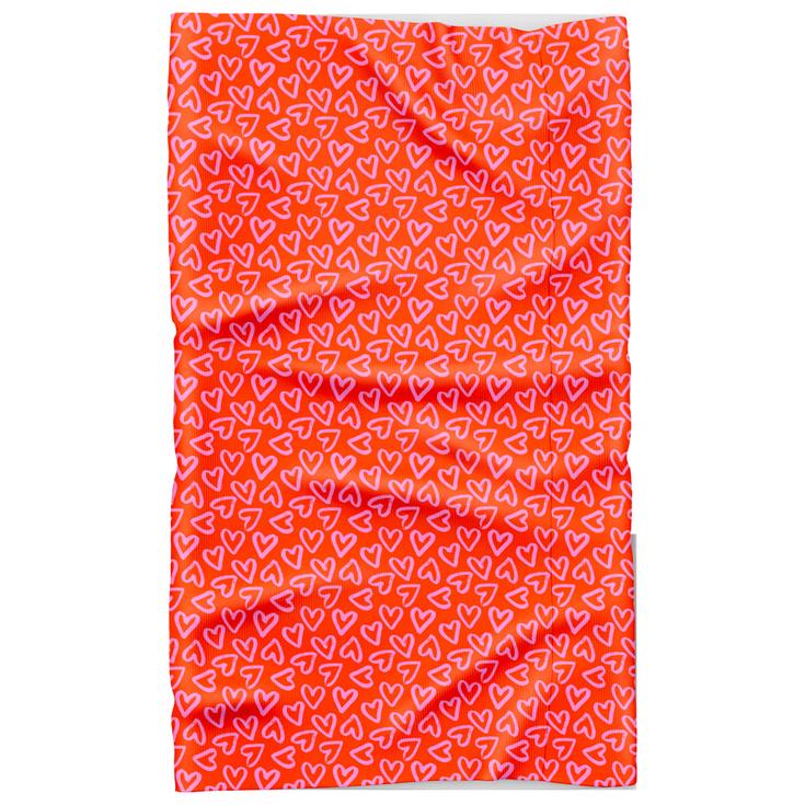 Curlynak Tour de cou Gratté Inside Neckwear Red Heart Présentation