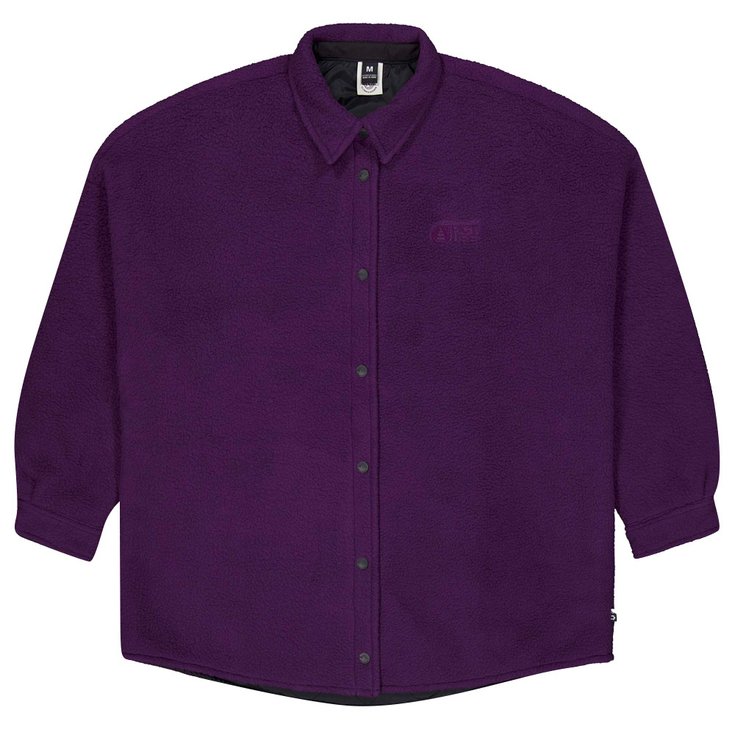 Picture Chemise Aberry Fleece Shirt Potent Purple Présentation