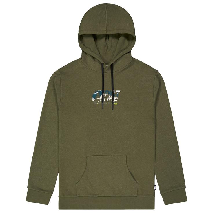 Picture Sweat Basement Camo Print Tobacco Présentation