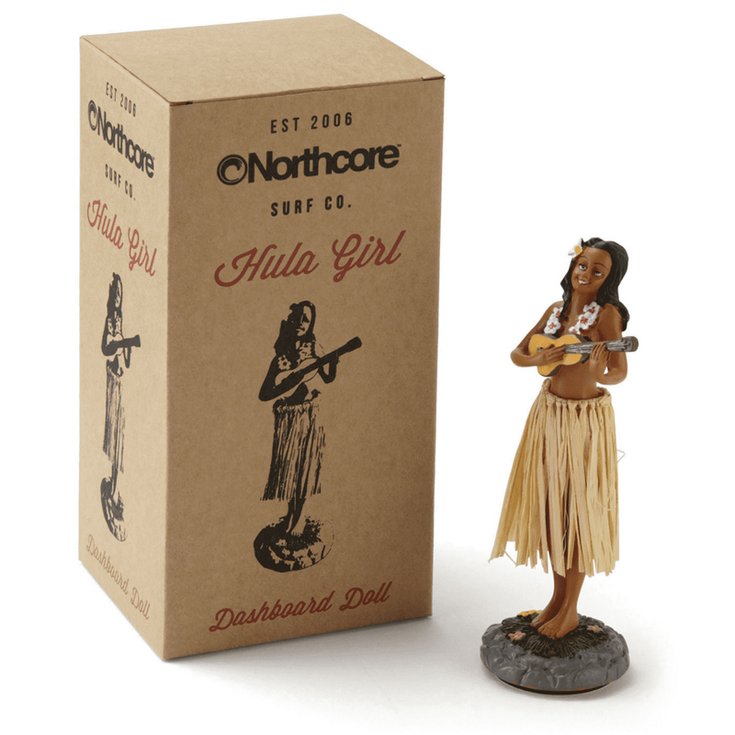 Northcore Portes Clés Figurine tableau de bord Hula Girl Dashboard Doll Profil