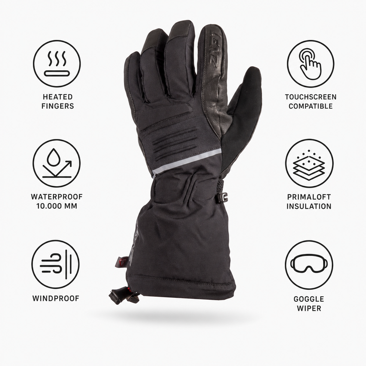 Lenz Gant Heat Glove 4.0 Men Noir 