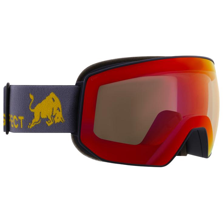 Red Bull Spect Masque de Ski Fink Matt Midnight Brown Red Chrom-X Présentation