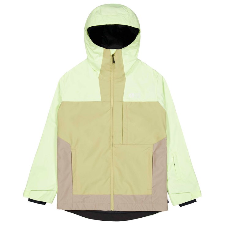 Picture Blouson Ski Seakrest Lime Cream Hemp Roebuck Présentation