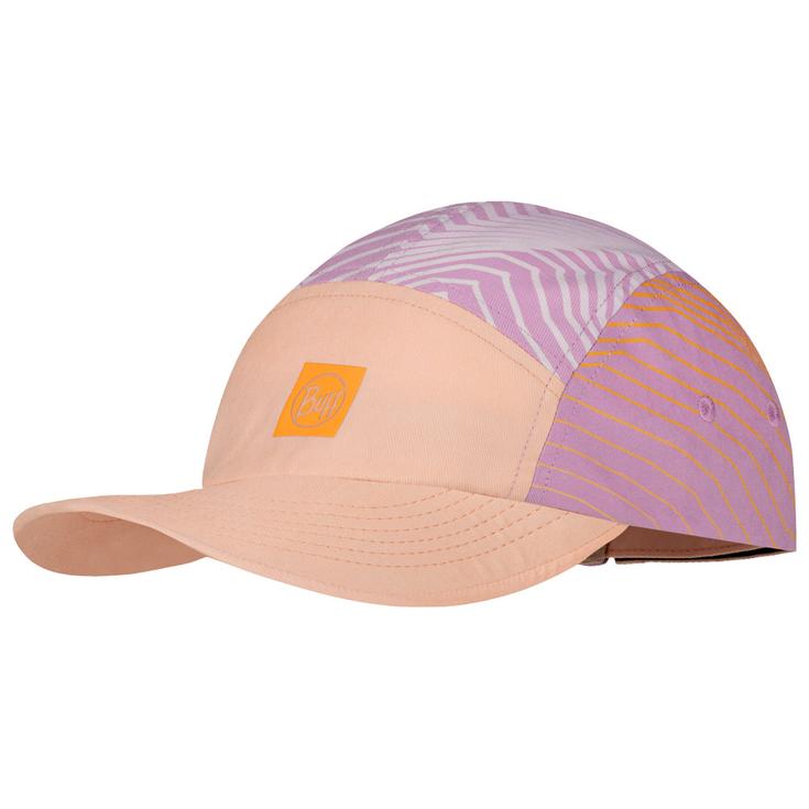 Buff Casquettes 5 Panel Go Cap Youth Katsy Orchid Présentation