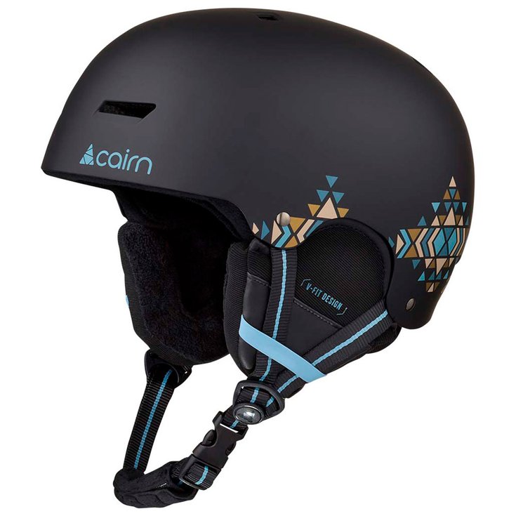 Cairn Casque Darwin Junior Mat Black Ethnic Présentation