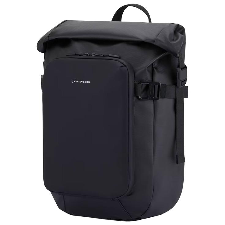 Kapten & Son Sac à dos Lisbon Small 18-23L All Black Présentation