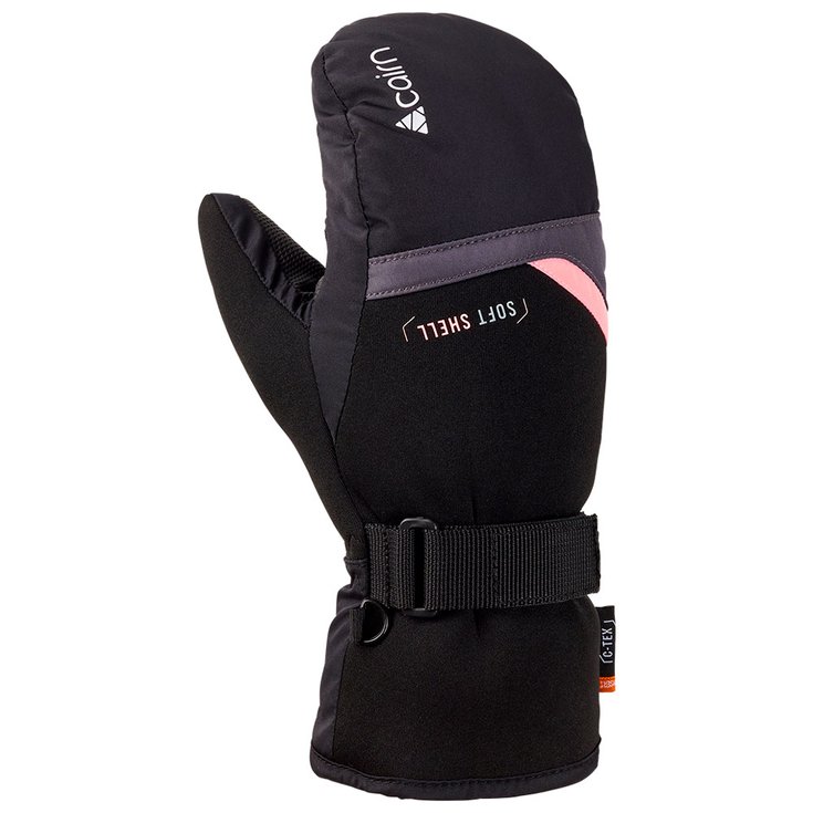 Cairn Moufles Styl In Women C-Tex Graphite Powder Pink Présentation