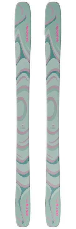 Salomon Ski Alpin Qst 100 Iceberg Green Dos