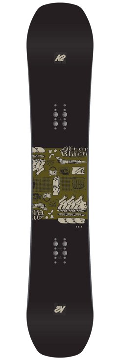 K2 Planche Snowboard Afterblack Dos