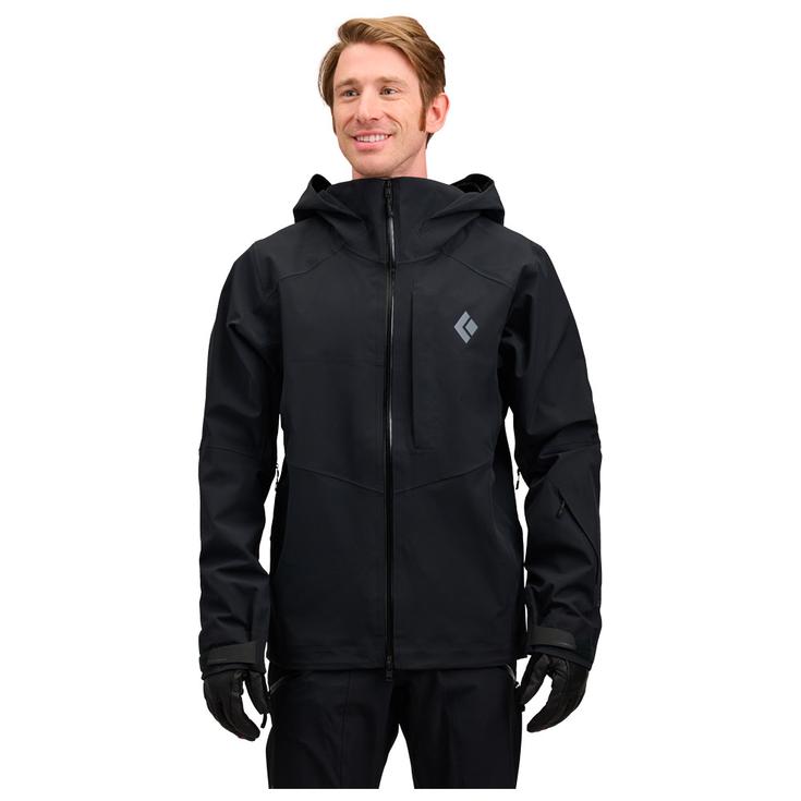 Black Diamond Blouson Ski M Recon Stretch Shell Black Présentation