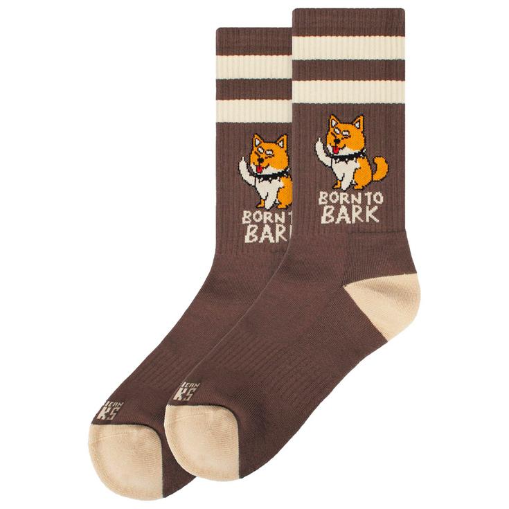 American Socks Chaussettes The Classics Mid High Born To Bark Présentation