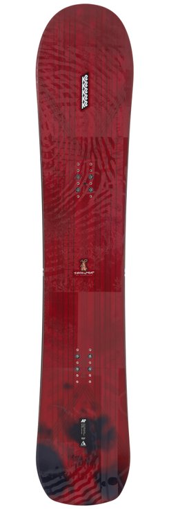 K2 Planche Snowboard Instrument Dos