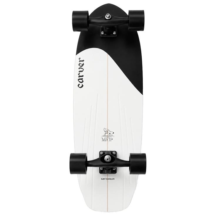 Carver Skateboards Surfskate Black Tip V2 CX Côté