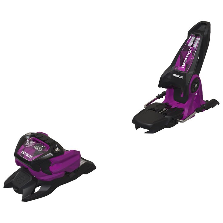Marker Fix Ski Griffon 13 120mm Black Purple Présentation
