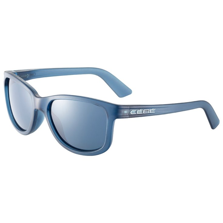 Cebe Lunettes de soleil Bloom Translucent Navy Matte Zone Blue Light Grey Cat.3 Présentation