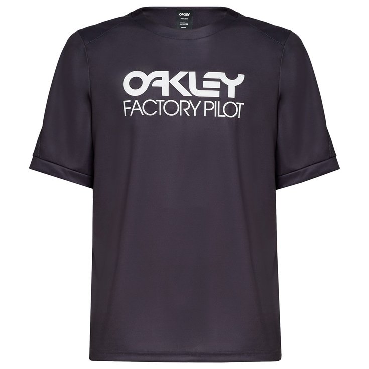Oakley Maillot VTT Factory Pilot MTB SS Jersey Blackout Présentation