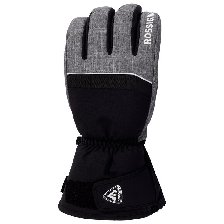 Rossignol Gant Tech Impr Glove Heather Grey Présentation