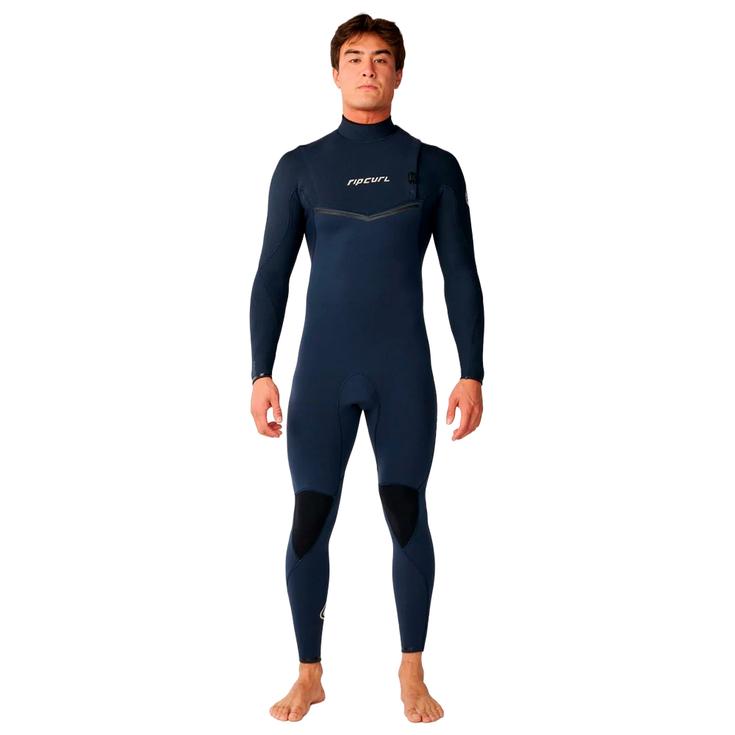 Rip Curl Combinaison Surf E-Bomb Zip Free 4/3 Navy Présentation