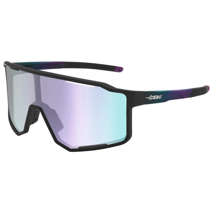 Cebe Lunettes de soleil Outflow 2 Matt Black Cameleon Vario Grey Purple Revo Présentation