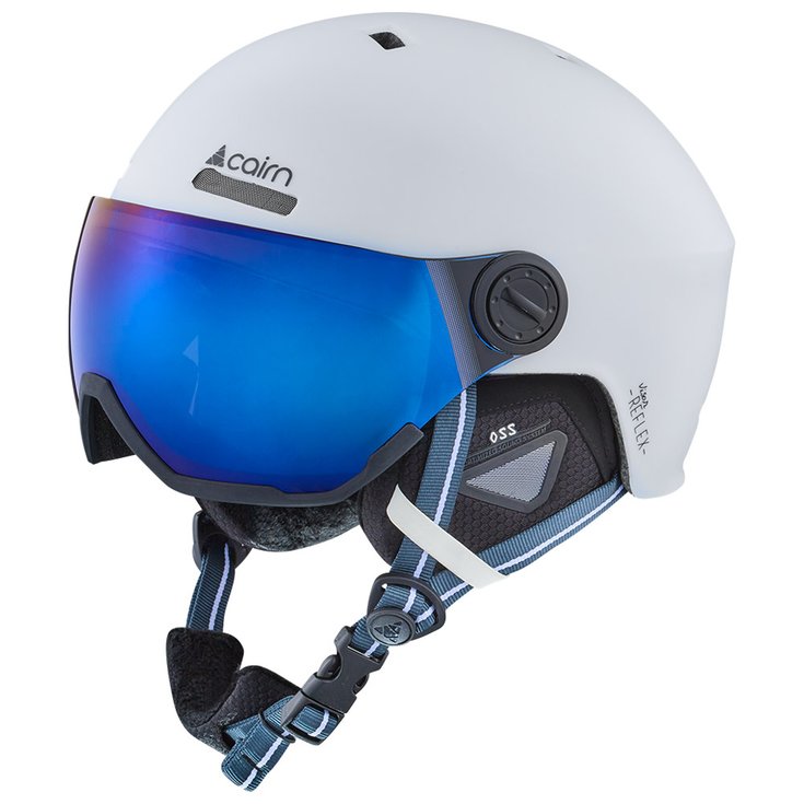 Cairn Casque visière Reflex Visor Mat White Présentation